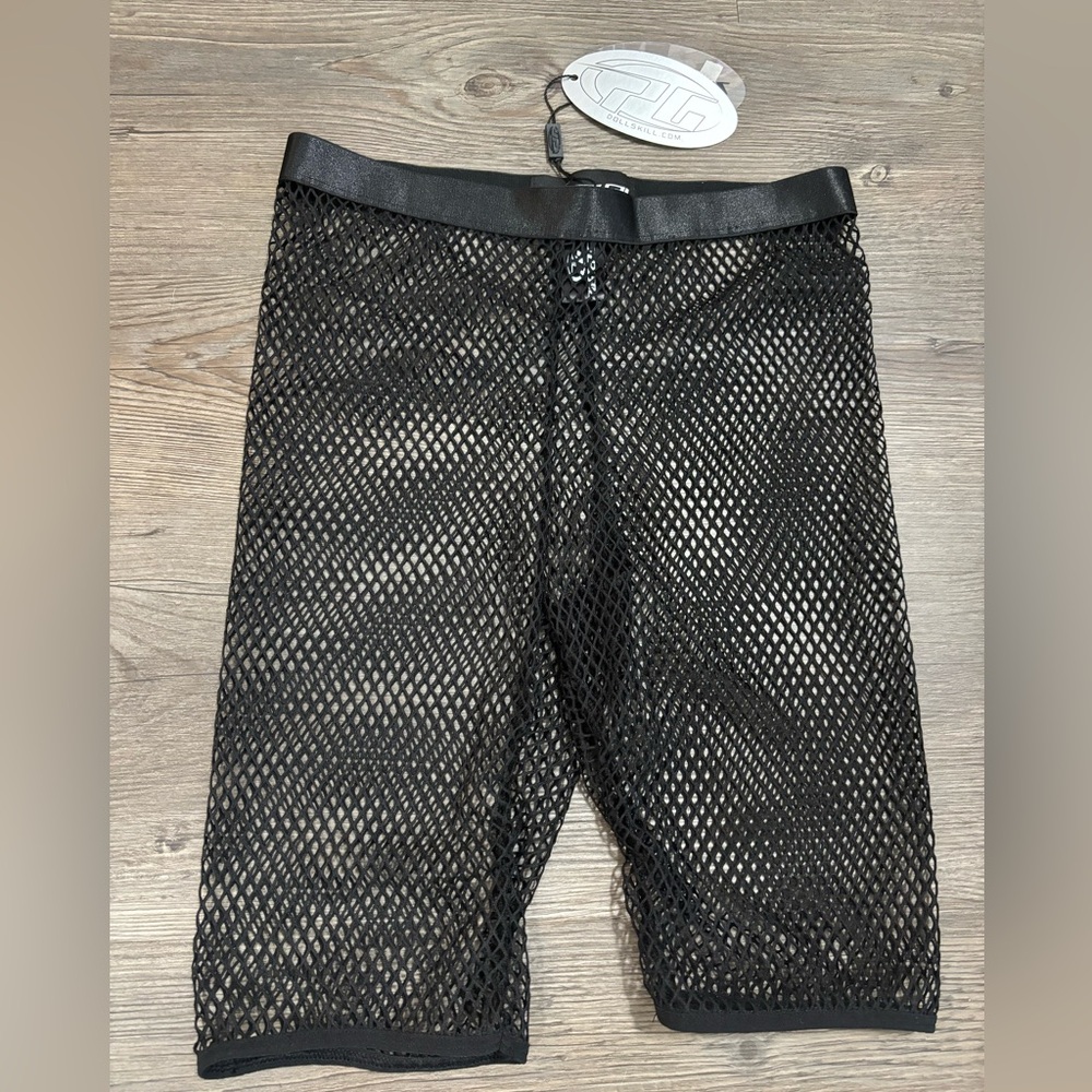 NWT Dolls Kill / Poster Grl Press Charges Biker Shorts